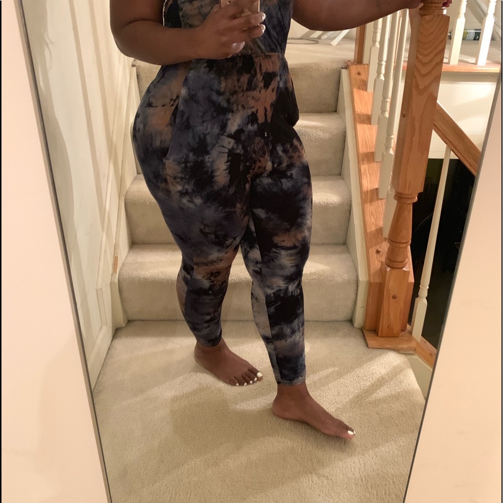 Open back jumpsuit